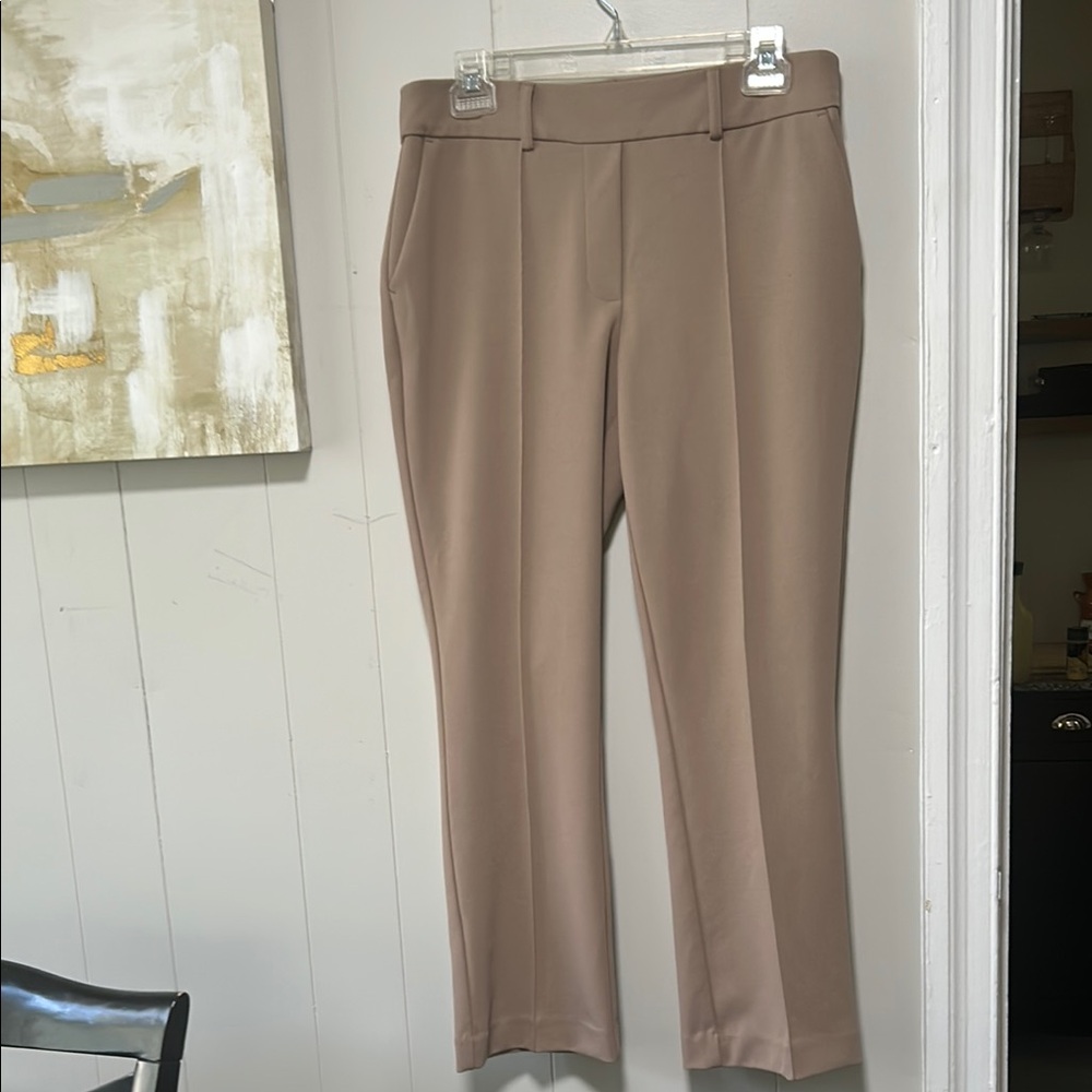 Jules & Leopold Classic Tan Straight Leg Pants